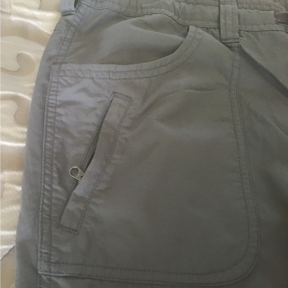 NORTH FACE pants, Outdoors/hiking/athletic, khaki light green, SIZE 16 - Picture 6 of 11